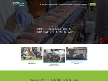 [#NouveauSite] ? Découvrez le nouveau site web de la société Serma Inox spécialisée dans l'accompagnement des professionnels industriels partout en France...