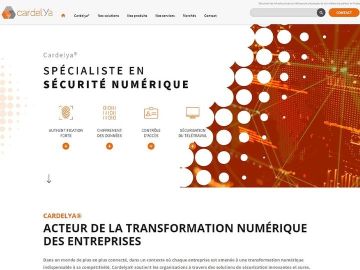[#NouveauSite] ? La société Cardelya spécialisée dans la sécurité numérique vous présente son nouveau site internet refait à neuf ! ?  Découvrez ses produits...