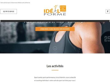 [#NouveauSite] ?Découvrez le site Web de la salle de sport à Betton Idéal Forme ? et (re)mettez vous au sport ! ?
https://www.idealforme.net/