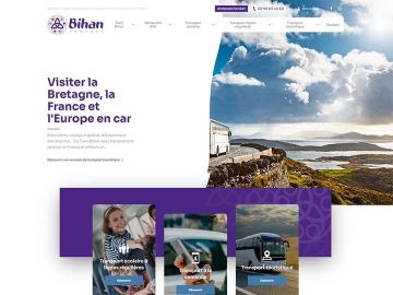 [#NouveauSite] ? La société Abers - Bihan  vous présente son site Web pour le service de transport Cars Bihan dans le Finistère. ?
https://www.bihan.fr/