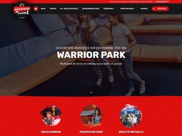 [#NouveauSite] ? Découvrez les tout nouveau site web du parc de loisirs Warrior Park en Alsace. ? Plein d'activités en intérieur pour les petits et les...