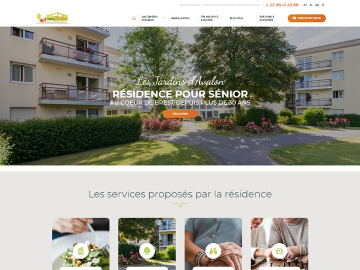 [#NouveauSite] ? Nous vous présentons le nouveau site web de la Résidence Les Jardins D'Avalon à Brest avec plus de 30 ans d’expérience. ?...