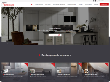 [#NouveauSite] ? Cuisines Blanchard nous refait confiance pour une deuxième refonte de leur site internet !  ?
Toujours un plaisir pour nous de pouvoir...