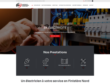 [#NouveauSite]? BKelec dans le Finistère a un nouveau site web qui répond à ses besoins professionnels ! ?
https://www.bkelec.fr