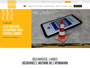 [#NouveauSite] ? Le Musée de l'Hydraviation à Biscarrosse vous invite à découvrir le fascinent monde de l'hydraviation ✈️...