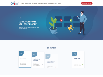 [#NouveauSite] ?️ Grâce à son nouveau site web, Ma Clé va pouvoir accompagner les propriétaires de logements sur des prestations de gestion locative courte...