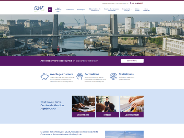 [#NouveauSite] ?Découvrez le nouveau site Web du centre de gestion agréé à Saint-Thonan dans le Finistère CGAF ?
https://www.cga-f.fr/