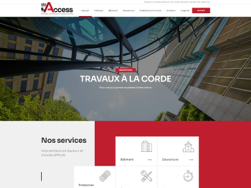 [#NouveauSIte] ? Nous avons le plaisir de vous présenter le tout nouveau site web de la société Inaccess Travaux D'accès Difficile? en Ile de France. ? Des...