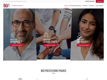 [#NouveauSite] ?Nous vous présentons la refonte du site web de BLV Consulting Group ?partenaire Ressources Humaines des professionnels et particuliers en...