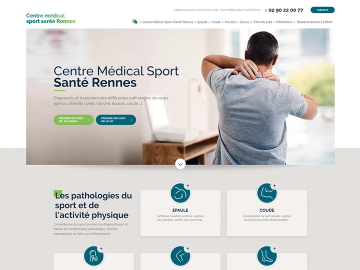 [#NouveauSite] ? Le Centre Médical sport santé de Rennes nous a confié la réalisation de leur tout nouveau site web. ?‍⚕️ Spécialisés dans le diagnostic et...