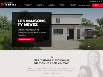[#NouveauSite] ? Découvrez le site Web de votre constructeur de maisons individuelles à Brest: Les Maisons Ty Nevez. ? Ils vous accompagnent également dans...