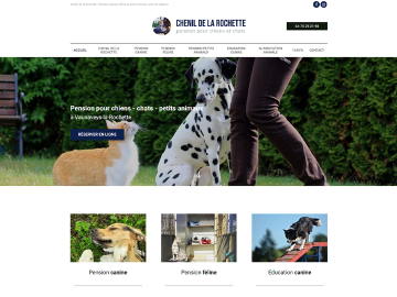 [#NouveauSite] ? Le Chenil de la Rochette accueillit vos petits animaux de compagnie: chiens et chats près de Valence. ? Découvrez les services de cette...