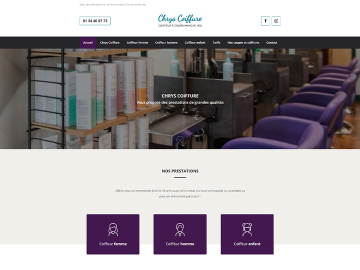 [#NouveauSite]? Le salon CHRYS Coiffure vous préente son tout nouveau site web ! ✂️ Des prestations de grande qualité pour toute la famille !?...