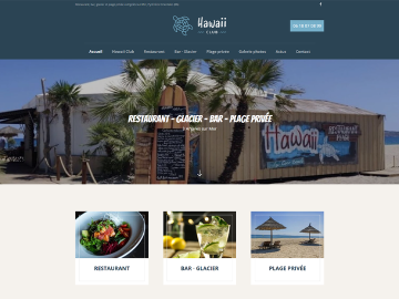 [#NouveauSite] ? Nous vous présentons le nouveau site web d'Hawaii plage club à Argelès sur Mer dans les Pyrénées Orientales. ☀️ Un restaurant, bar et...